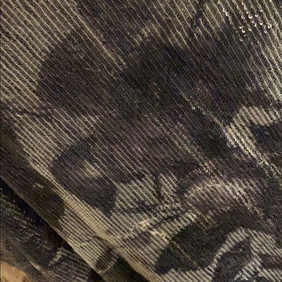 Leslie Fay Navy sequined 💿 evening dress! Perfect for WEDDING💍 season 💙 or Prom! - Picture 4 of 9